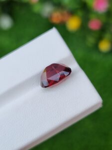 Red spinel loose gemstone